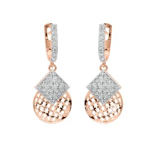 Trudel Round Diamond Earrings